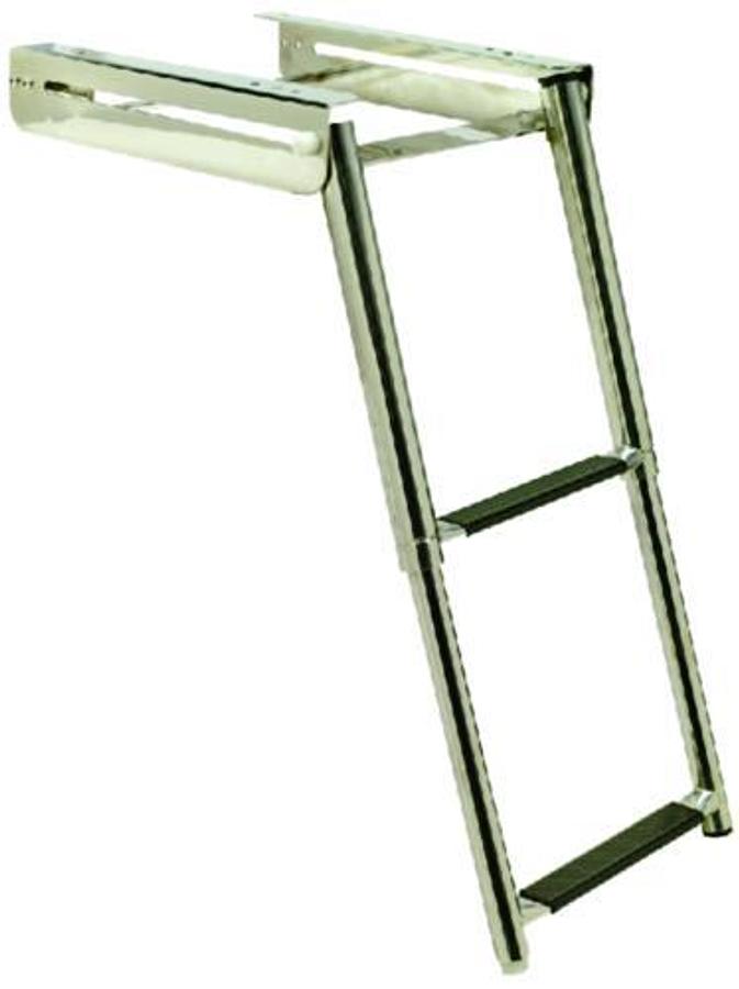 Ladder for Deluxe Universal Swim Platform with Slide Mount Telescoping Ladder - 2 Steps