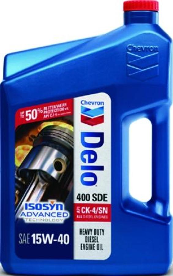 Delo 400 SDE with Isosyn Heavy Duty Engine Oil - 15W-40 - Gal.
