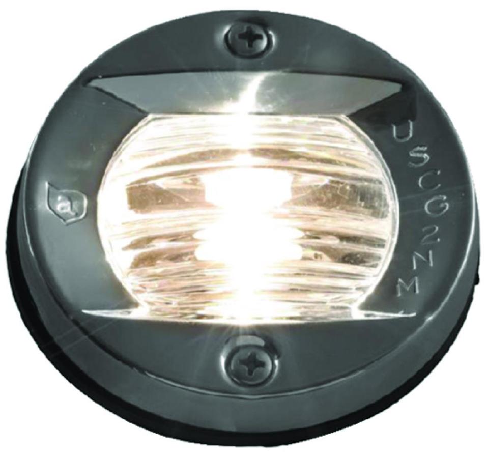 Round Transom Light - Flush Mount - 3in. Diameter
