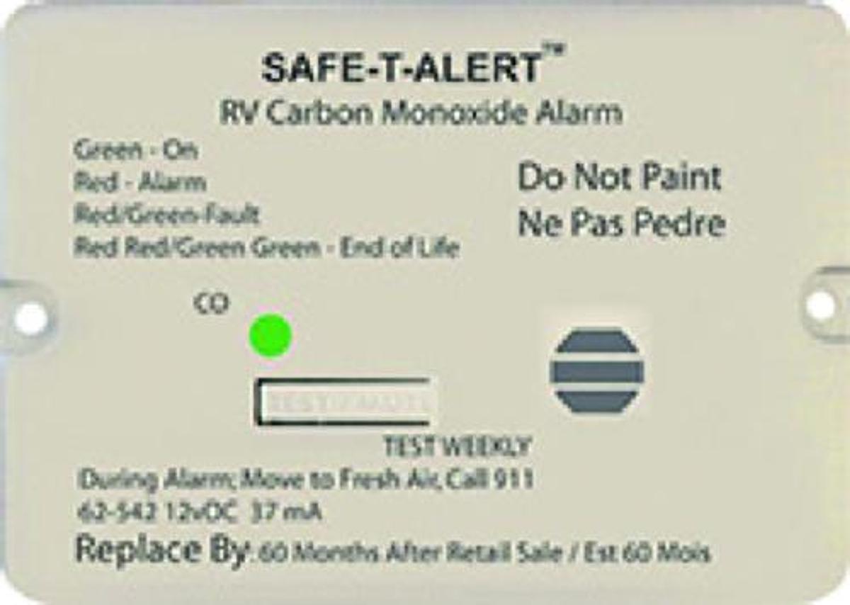 Safe-T-Alert 62 Series Carbon Monoxide Alarm - Flush Mount