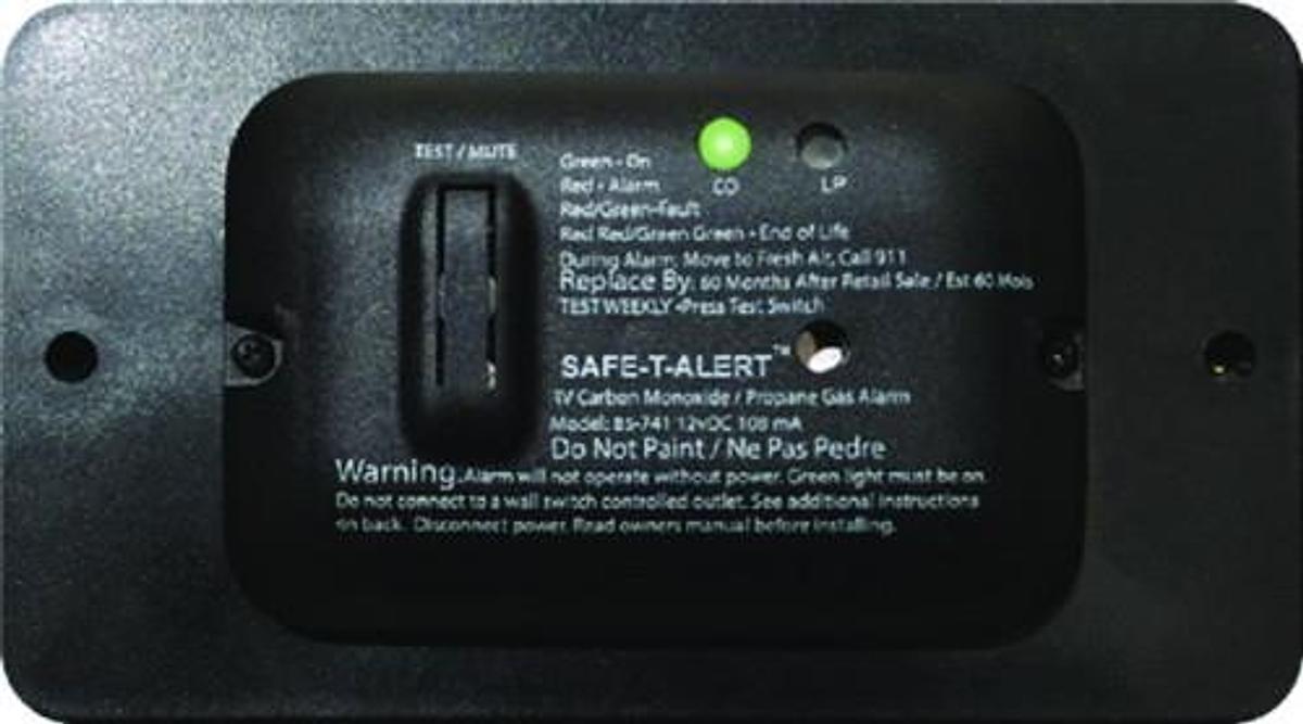 85 Series Co/Propane Alarm - Black
