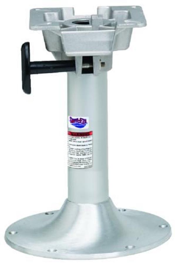 Lakesport 2-3/8in. Fixed Bell Pedestal with Seat Mount - 13in. - Anodized