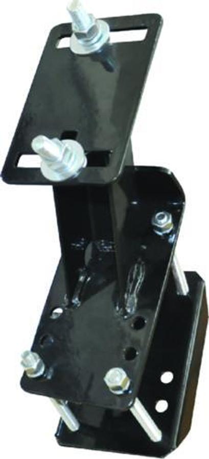 Powder Coated Side Mount Spare Tire Carrier