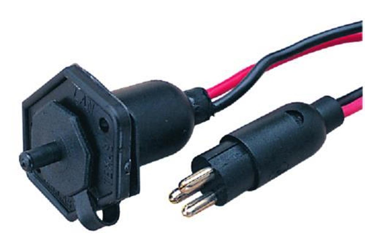 Waterproof 12V Trolling Motor Plug