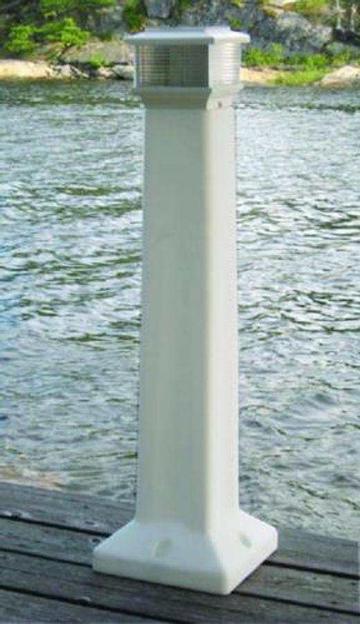 Solar Sentinel Rechargeable Lite with Tapered Pillar - 35in.