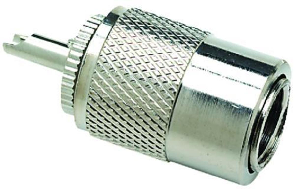 PL259 Male VHF Coaxial Cable Plug