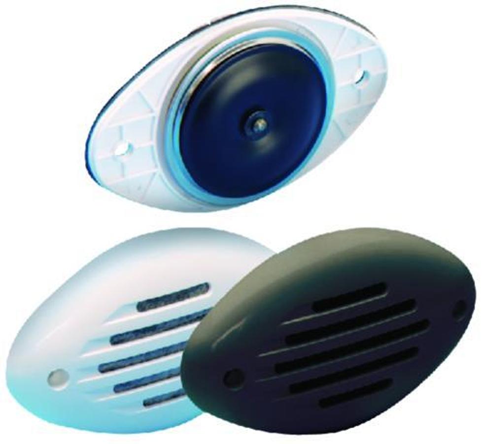 Phase II Drop-In Hidden Horn - Black and White Grills