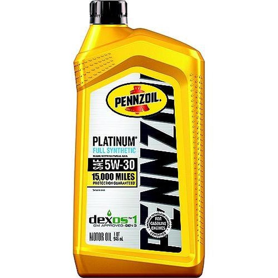 Platinum Full Synthetic Oil - 5W- 30  - 1qt.