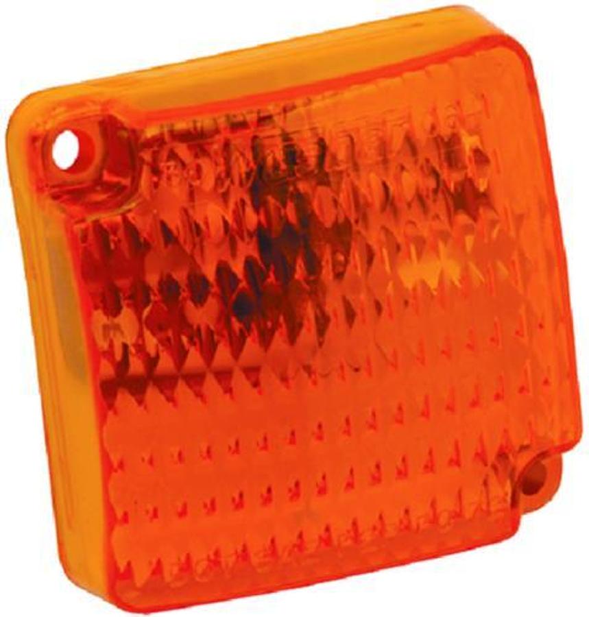 Replacement Lens for Side Marker/Clearance Light - Amber
