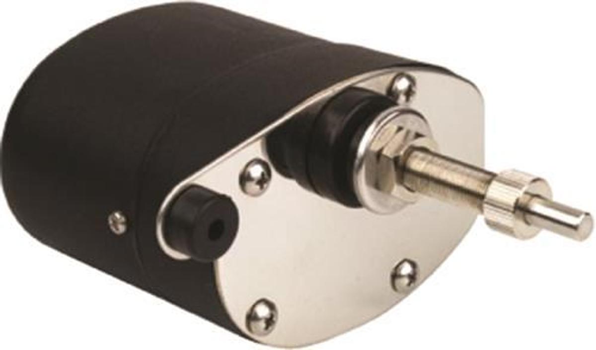 12V Wiper Motor - 2-1/2in. - Standard - Shaft Black Finish