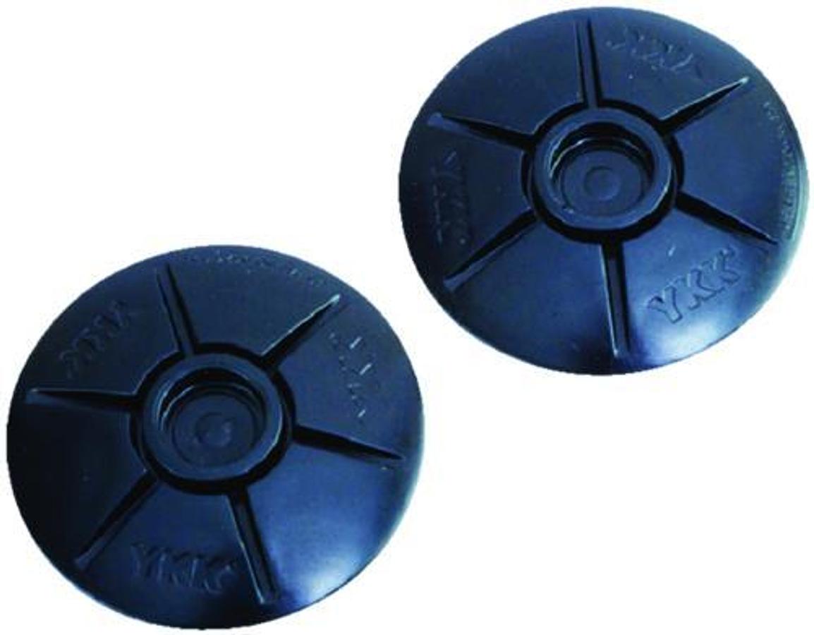 Dome Base Adhesive Canvas Stud - 1 9/16in.x1/4in. - Black (Pack 2)