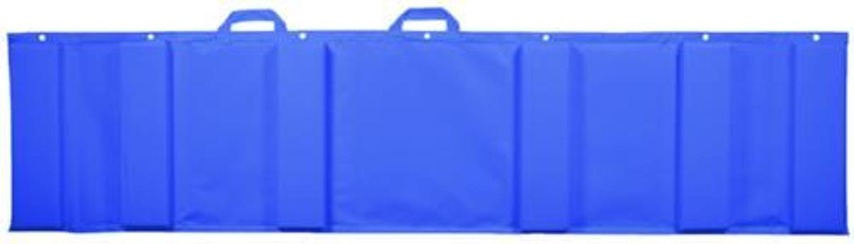Medium Folding Dock Fender - 90in. W x 22in. H - Blue