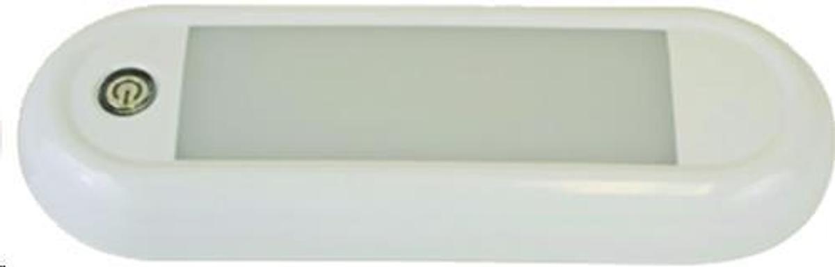 LED Dome Light - 12/24V - 7-5/16in. x 2-9/16in. x 3/4in. - Natural White