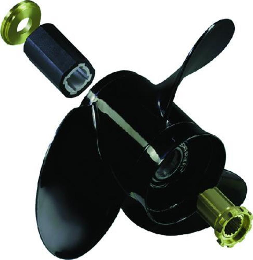Vortex XHS C-Series Aluminum Propellers w/40-75 HP Small (3-3/8in) Gearcase - 12-1/4in x15 - 3 Blade