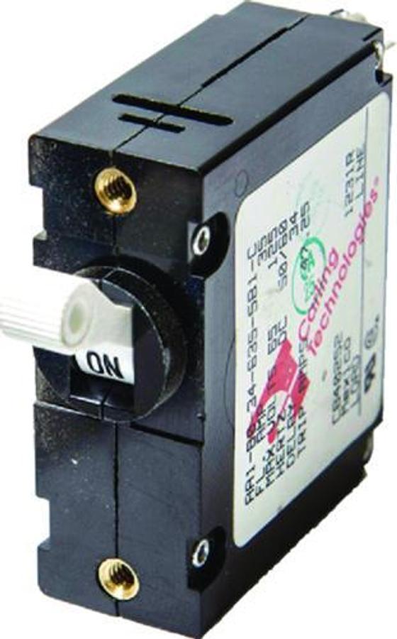 Toggle Type Circuit Breaker - 15 Amps - White