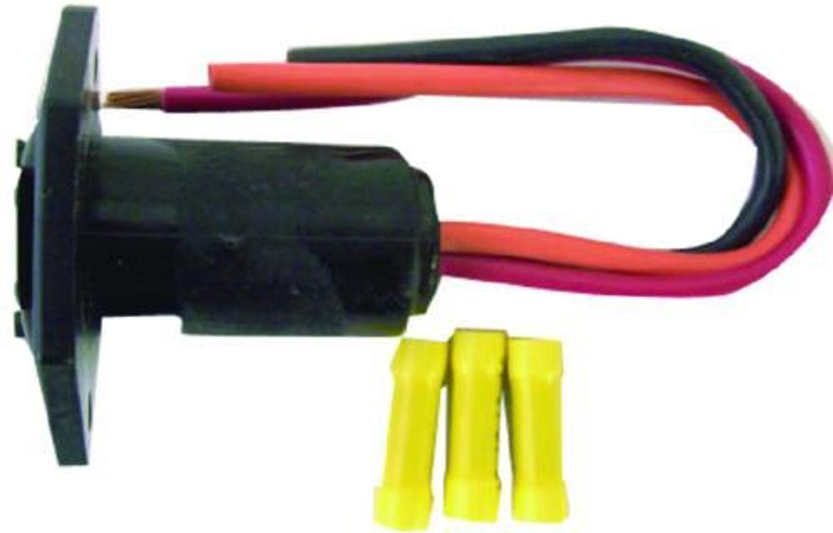 OEM Retrofit Trolling Motor 3-Wire Receptacle - Male