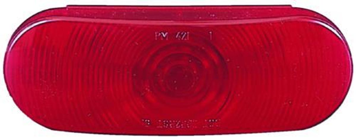 Oval Stop/Turn/Tail Light Only - Red