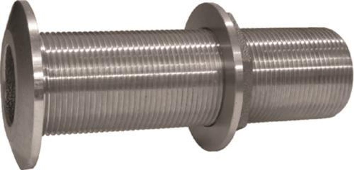 Stainless Steel Extra Long Thru-Hull Fittings - 2in. Pipe