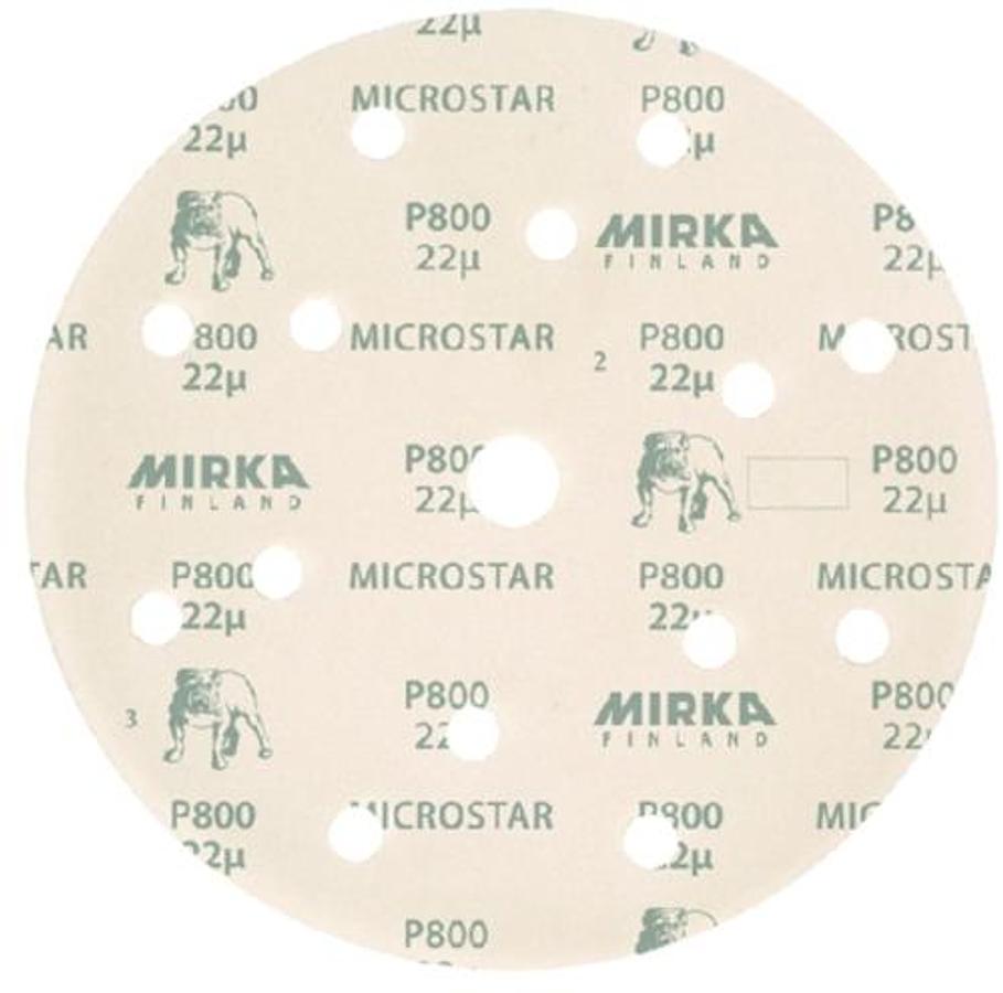 5in. Microstar Grip Film-Backed Abrasive - Grade P1000