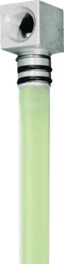 Fuel Pick-Up w/ 1/4in. NPT Aluminum Fitting & 3/8in. ID Nylon Tubing - 24in. Poplock