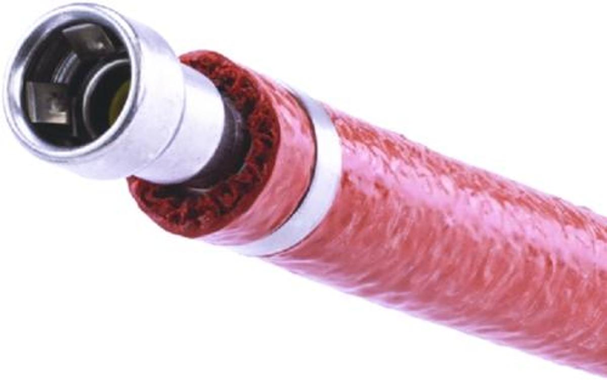 Fuel Feed Line With Fire Sleeve - 3ft. x 3/8in.