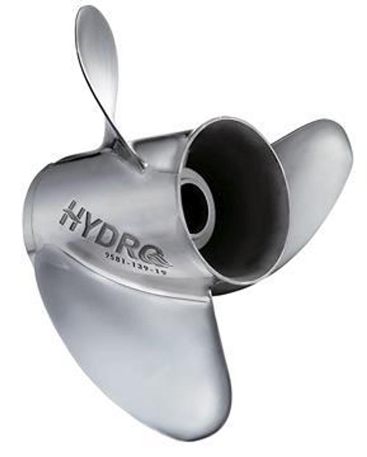 Rubex Hydro E Series Stainless Interchangeable Hub Propeller for 112-200Hp - 13.9 X 19