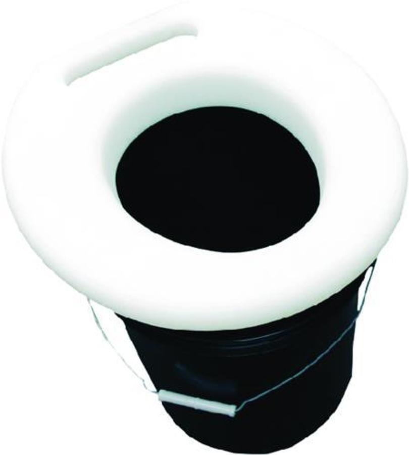 Bucket Toilet Seat - White