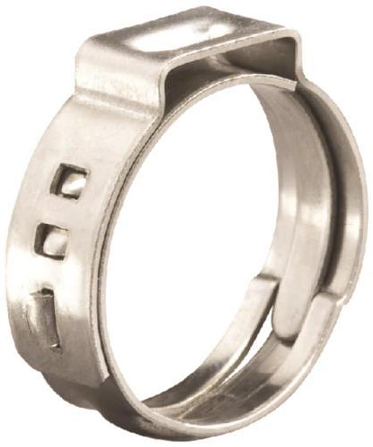 Stainless-Steel Pinch Hose Clamps - 1-3/16in. / 30.1mm OD