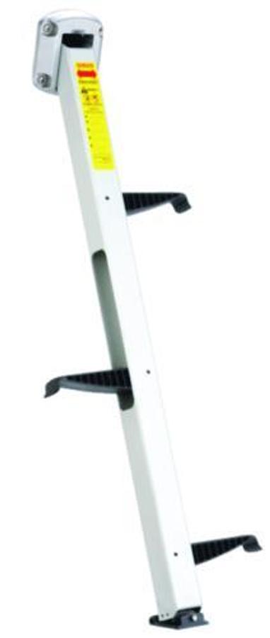 3 Step Compact EEz-In II Transom Ladder Anodized Aluminum