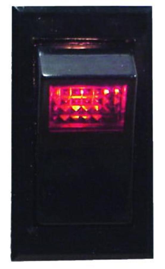 Illuminated Off/On Rocker Switch - SPST