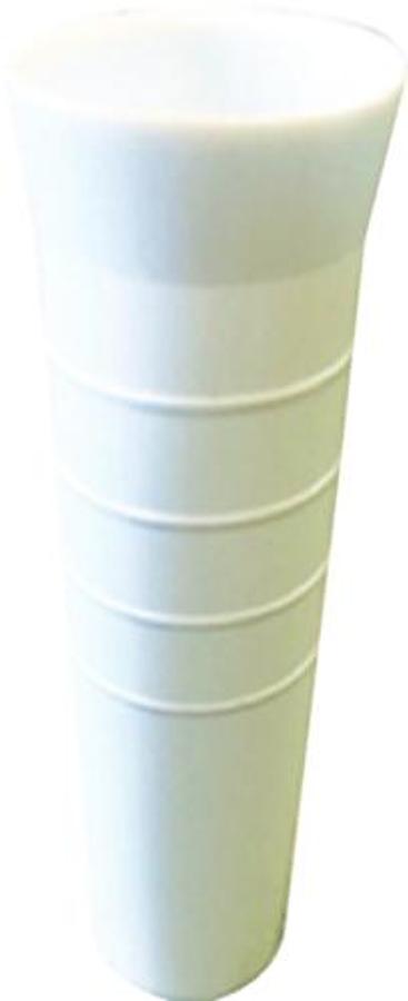 Vinyl Liniers for 10in. Flared Aluminum Weld-On Rod Holder - White