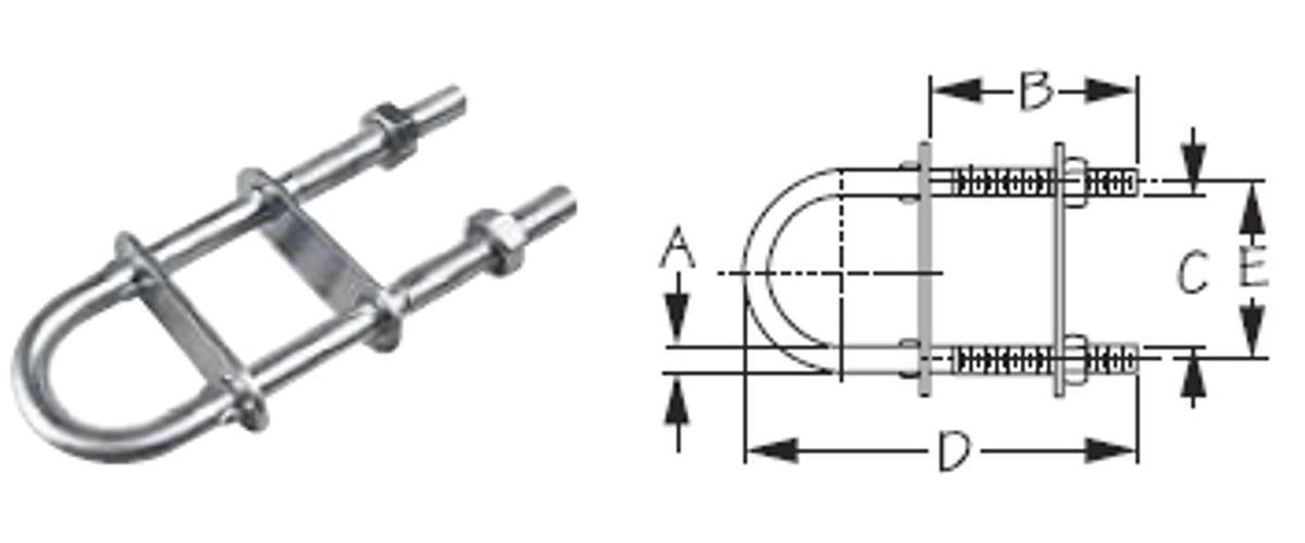 Stainless Steel U-Bolt
