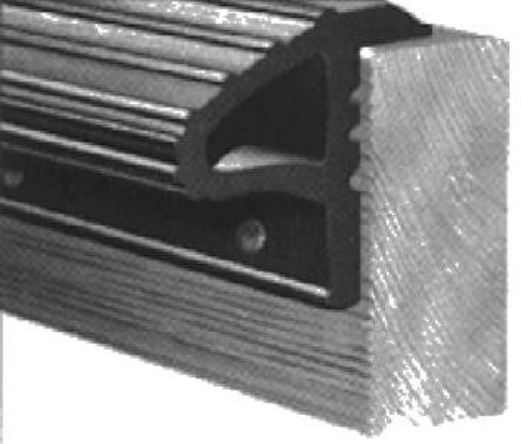 Heavy-Duty Flanged Horizontal Dock Bumper - 1-3/4in. W x 2-7/8in. H x 25ft. L