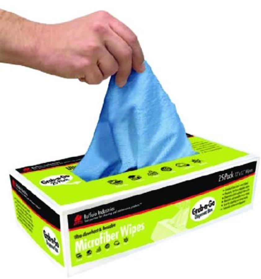 Grab-N-Go Microfiber Wipes