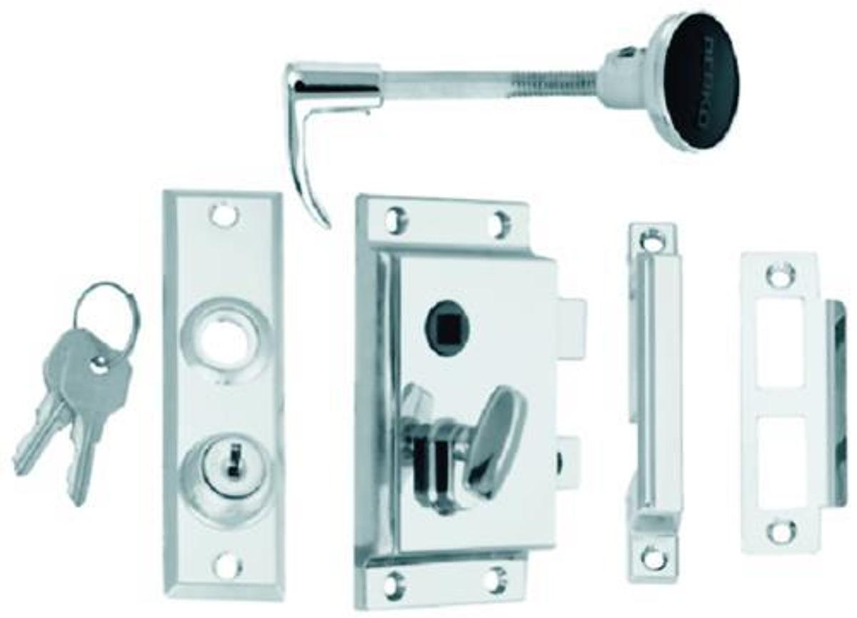 Rim Lock Set with Regular Bevel