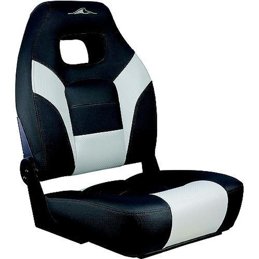 Incognito Editon Premium Folding Seat - Charcoal/Gray - 18in. x 17in. x 24in.