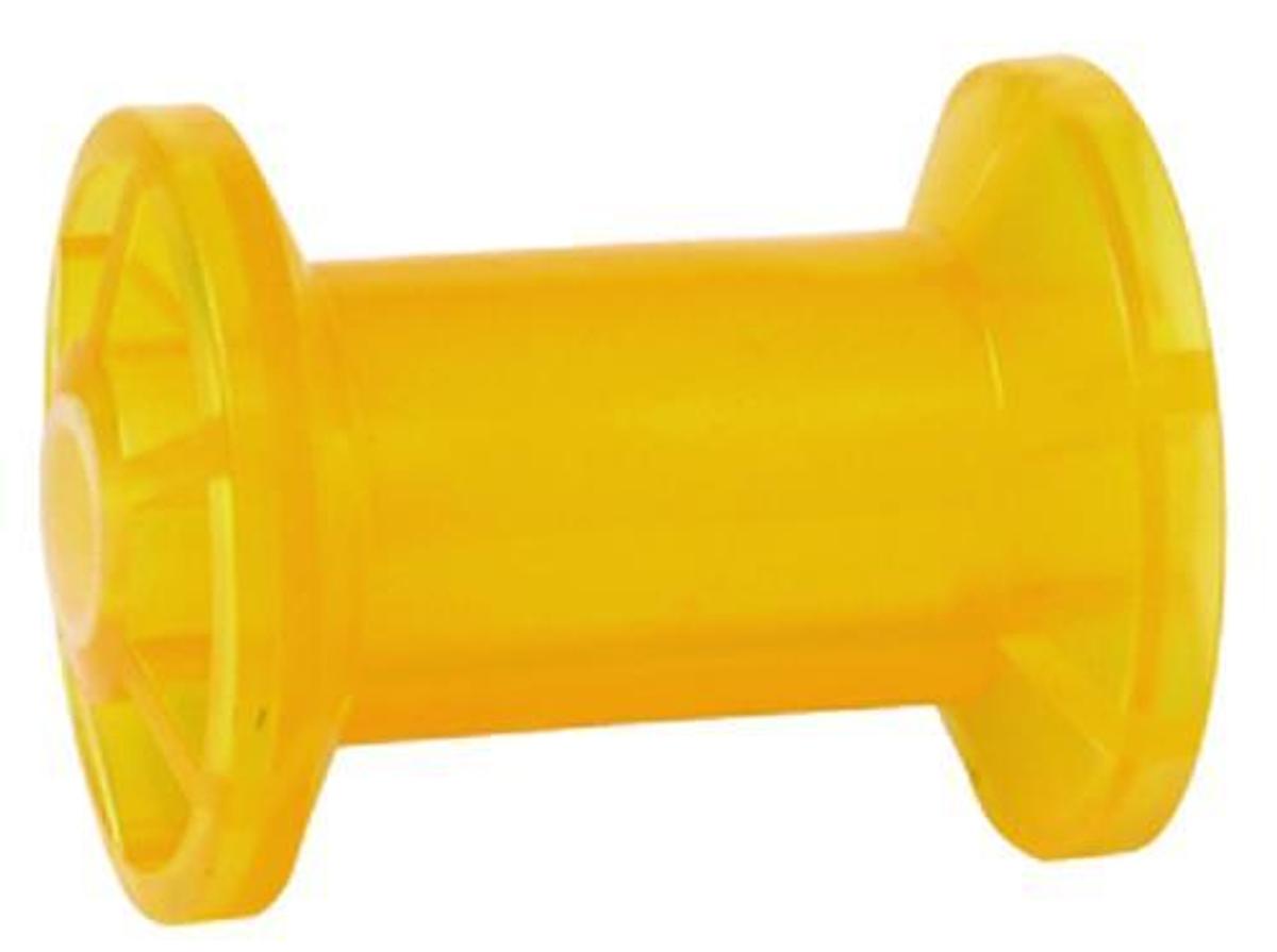 Poly Spool Amber Rollers - 4in.
