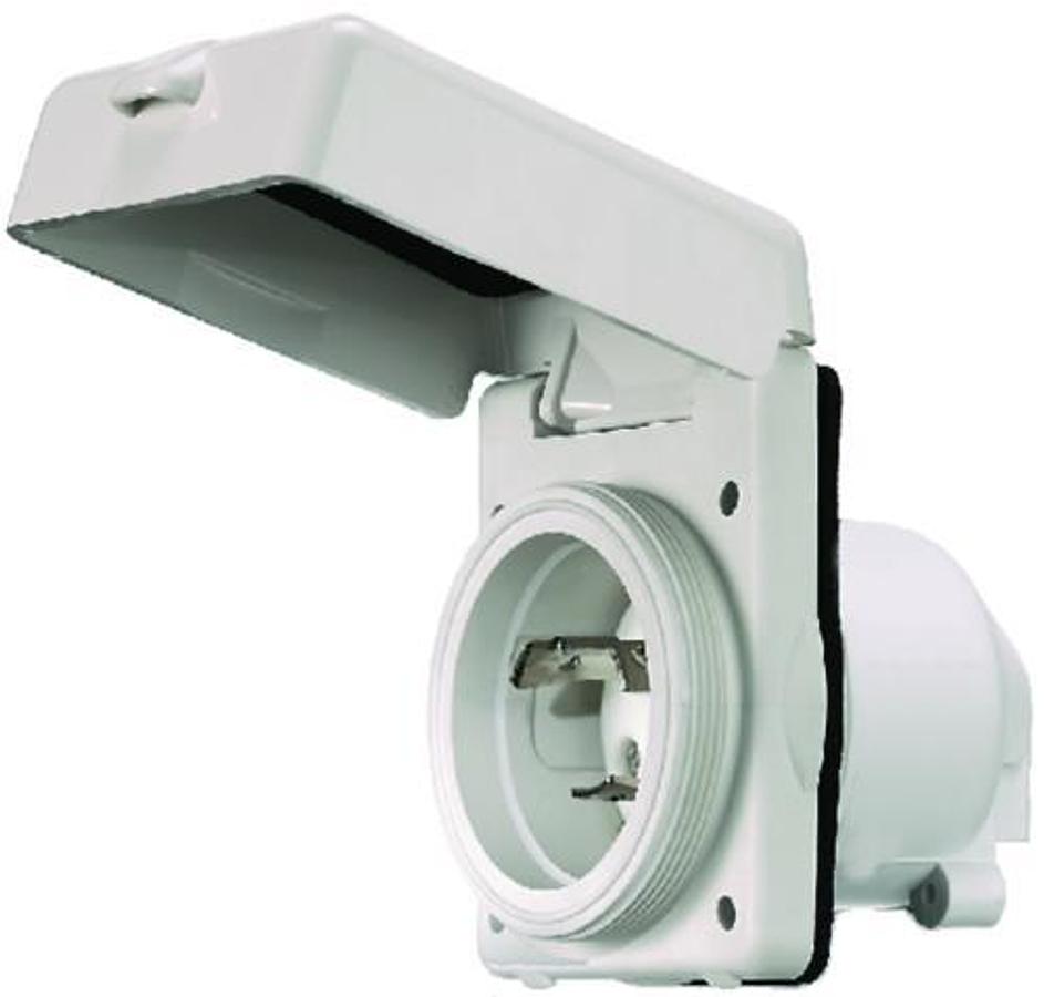 Non-Metallic 30A Shore Power Inlet