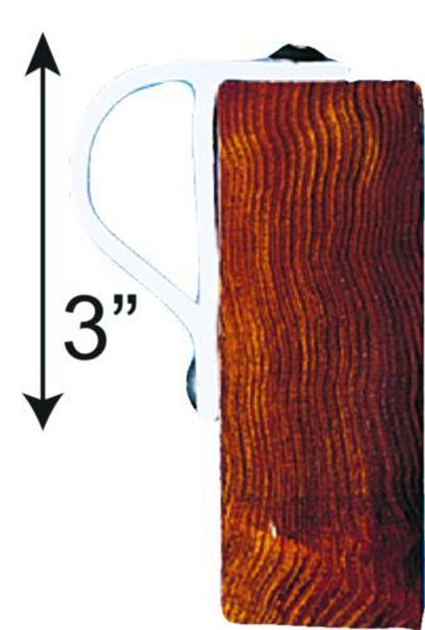 Slant P Profile - 16ft. Roll - White