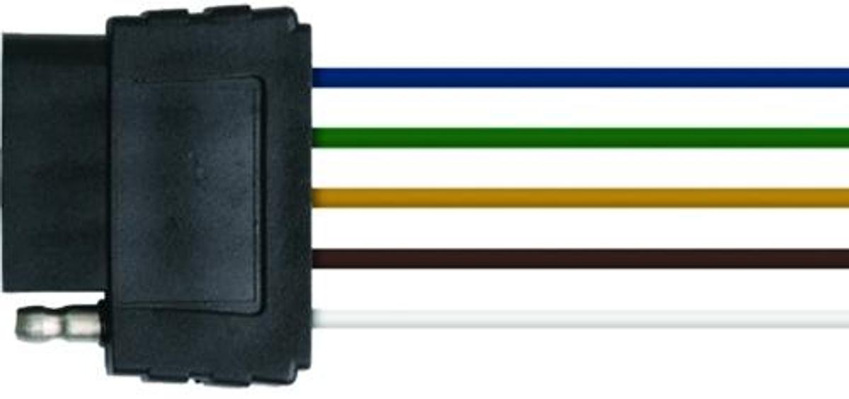 5-Way Flat Connector - Vehicle Side Connector
