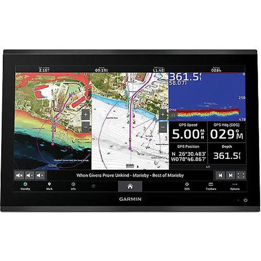 GPSMAP 9227 4K Premium Chartplotter with Navionics+ Inland & Coastal Charts