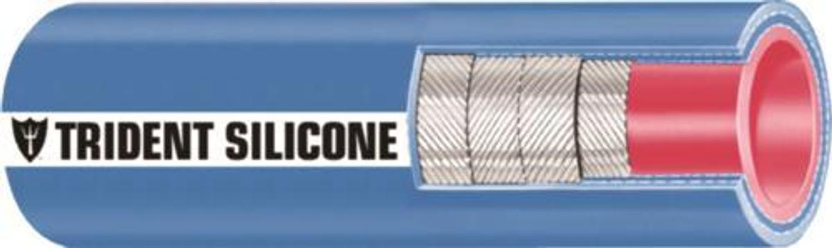 Blue VHT Silicone Softwall Wet Exhaust Hose - 1-1/2in. ID - 36ft.