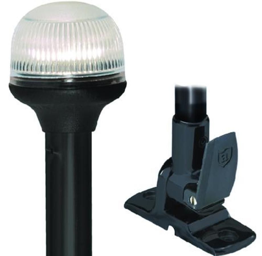 2nm All-Round Anti Glare Fold-Down Lights with Black Composite Lightarmor Base  - 12in. - Plastic