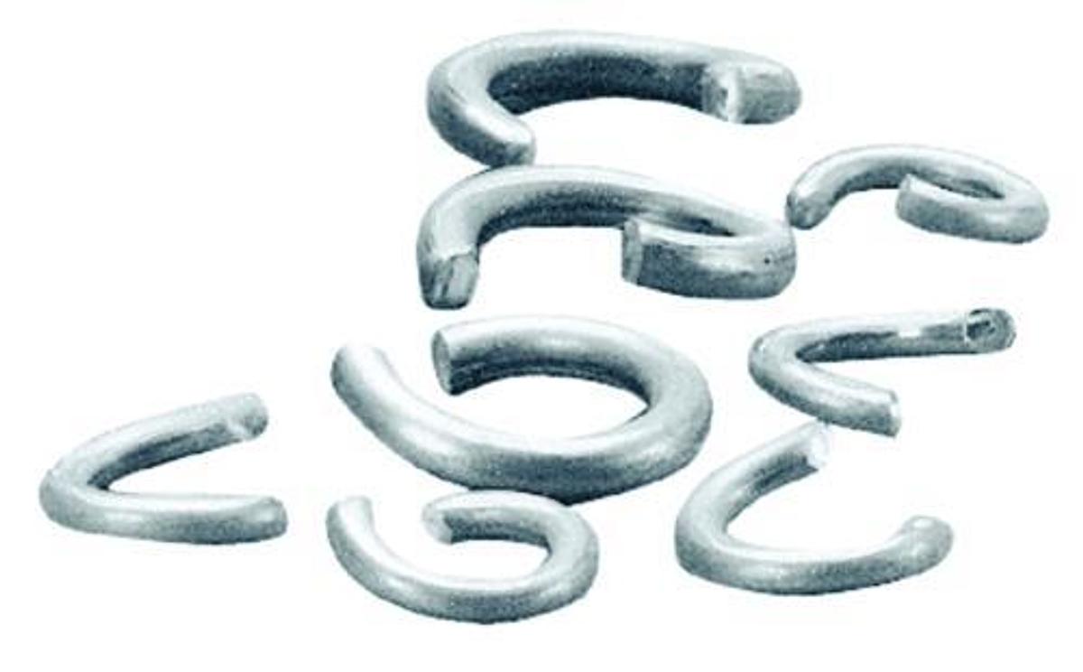 Stainless Steel Clinching Rings for 3/16in. to 5/16in. Cords - Pack of 50