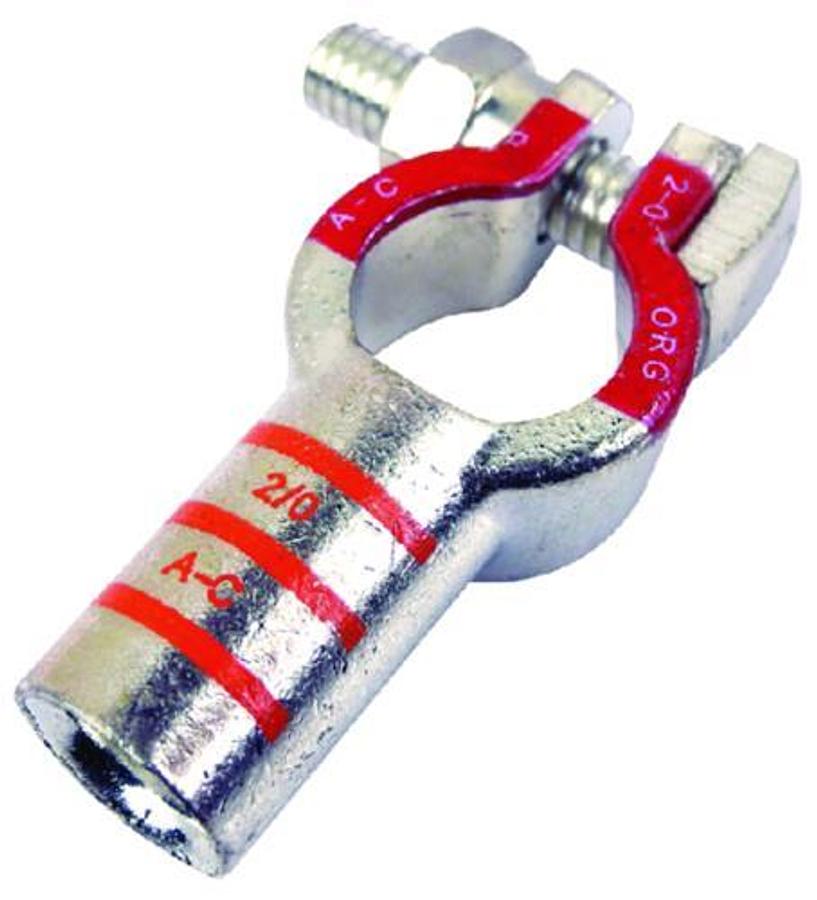 Battery Terminal - Post Top Style - Positive - Cable Size 2/0