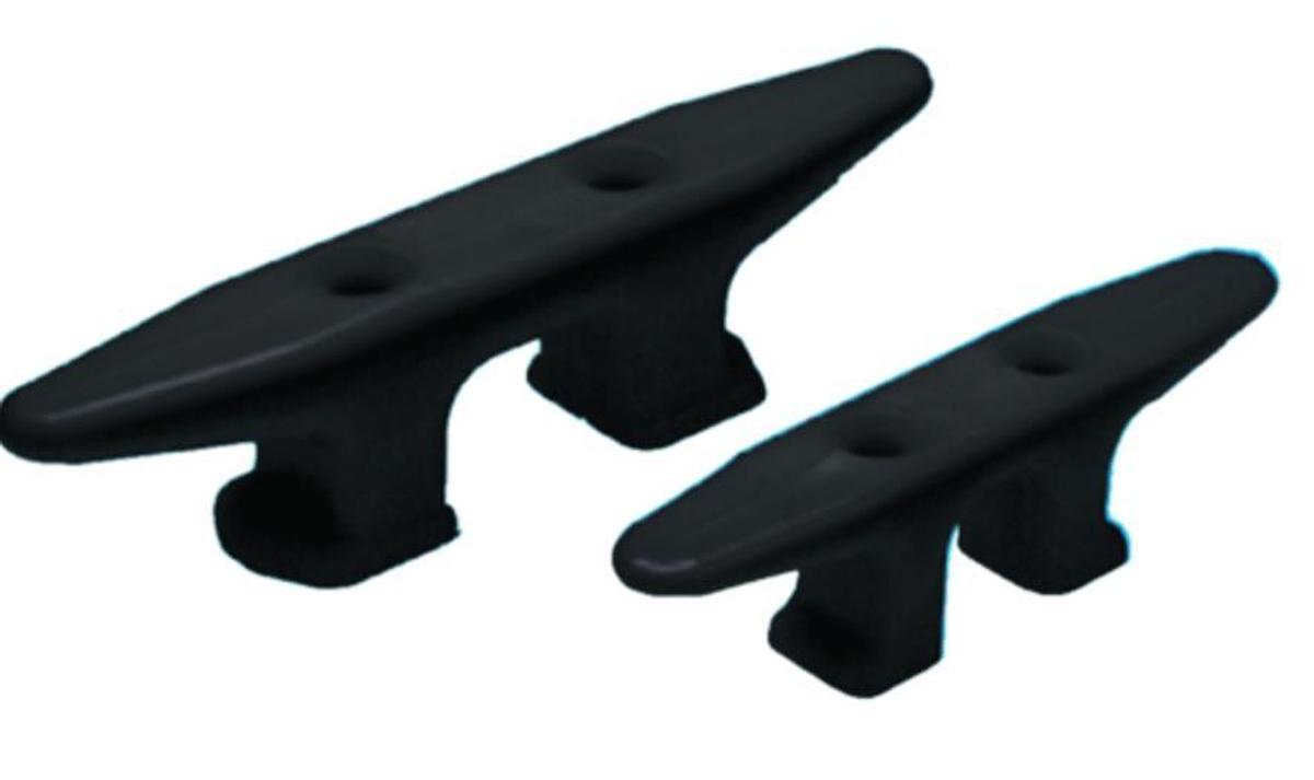 High Impact Plastic Economy Cleats - 8in.L - Black Plastic