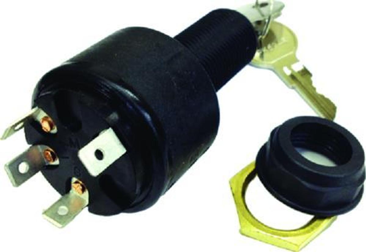 4 Position Conventional Polyester Ignition Switches - 1-1/8in. - 4 Blade Terminal