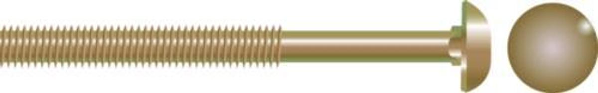 5/16-18x2 Car Blt 655 Silbrz 10/Bg