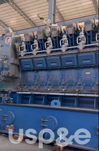 8.3 MW 2005 New Mitsubishi 18KU30B HFO Generator Sets