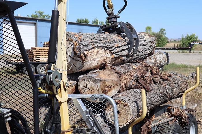 Used 4-PIECE FIREWOOD PROCESSING SYSTEM